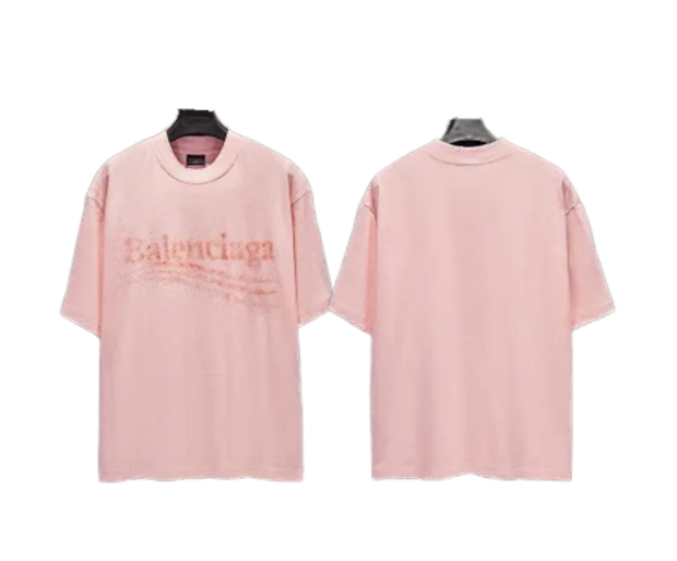 Balenciaga Political Campaign Large Fit T-Shirt  -5254#