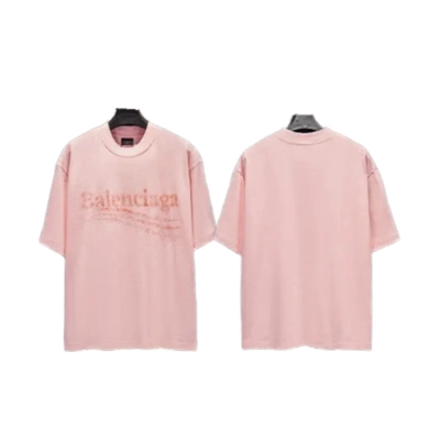 Balenciaga Political Campaign Large Fit T-Shirt  -5254# 01