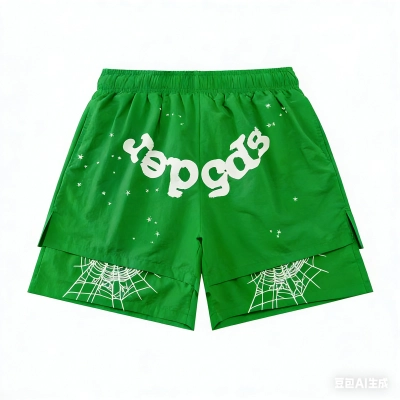 Sp5der OG Web Double Layer Short 02