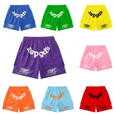Sp5der OG Web Double Layer Short 01