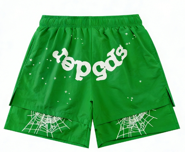 Sp5der OG Web Double Layer Short