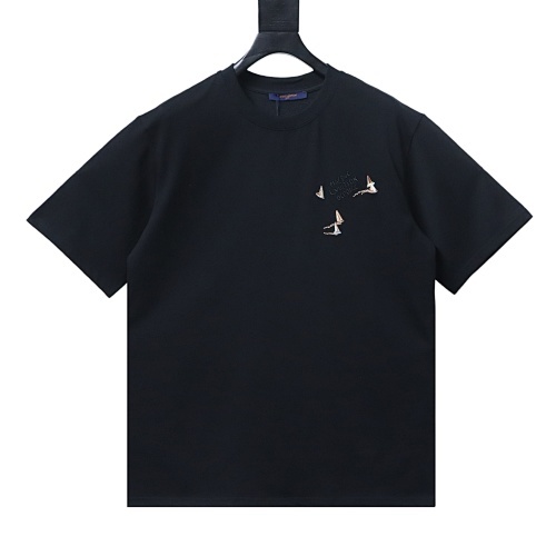  Louis Vuitton Embroidered Small Sailboat T-Shirt