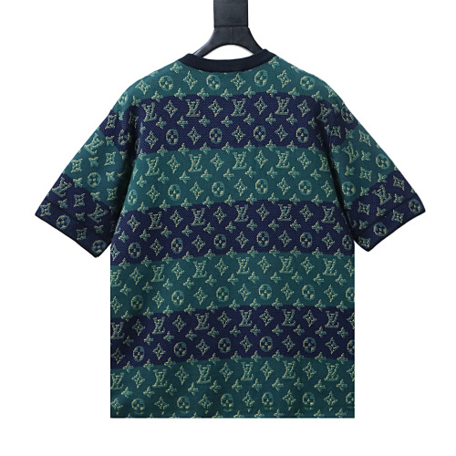Louis Vuitton Monogram Knitted Short-Sleeved 
