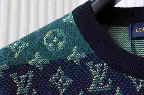 Louis Vuitton Monogram Knitted Short-Sleeved 