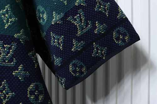 Louis Vuitton Monogram Knitted Short-Sleeved 