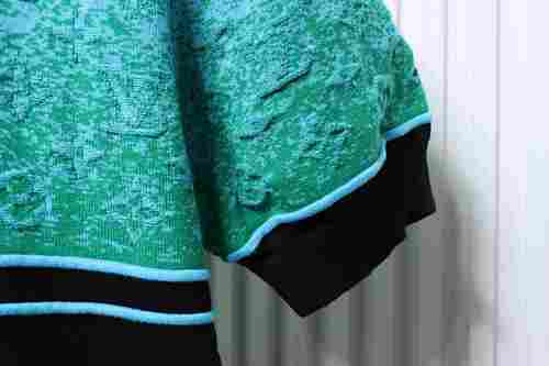  Louis Vuitton Iridescent Jacquard Short-Sleeved Polo