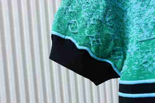  Louis Vuitton Iridescent Jacquard Short-Sleeved Polo