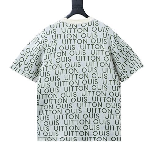 Louis Vuitton Jacquard Signature Knitted Short-Sleeved 