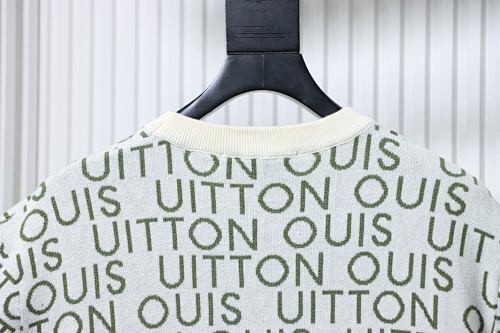 Louis Vuitton Jacquard Signature Knitted Short-Sleeved 