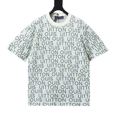 Louis Vuitton Jacquard Signature Knitted Short-Sleeved  01