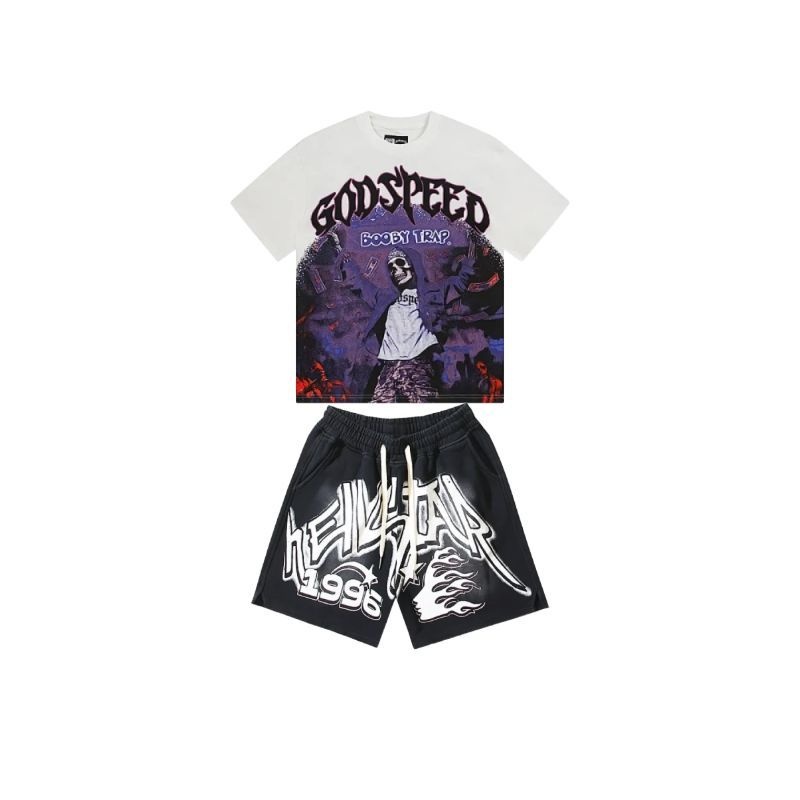 Godspeed T-Shirt-3115#+Hellstar Shorts-791