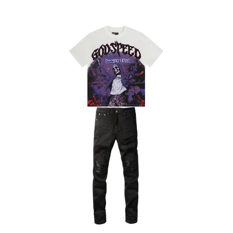 Godspeed T-Shirt-3115#+Amiri Jeans PK 602-1