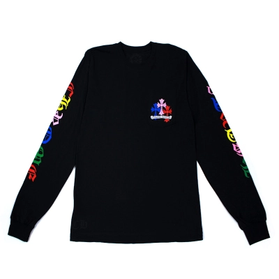 Chrome Hearts Multicolor Long-Sleeve Black 01