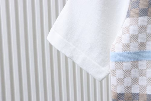 Louis Vuitton Checkered Jacquard Graphic Knit Polo Shirt