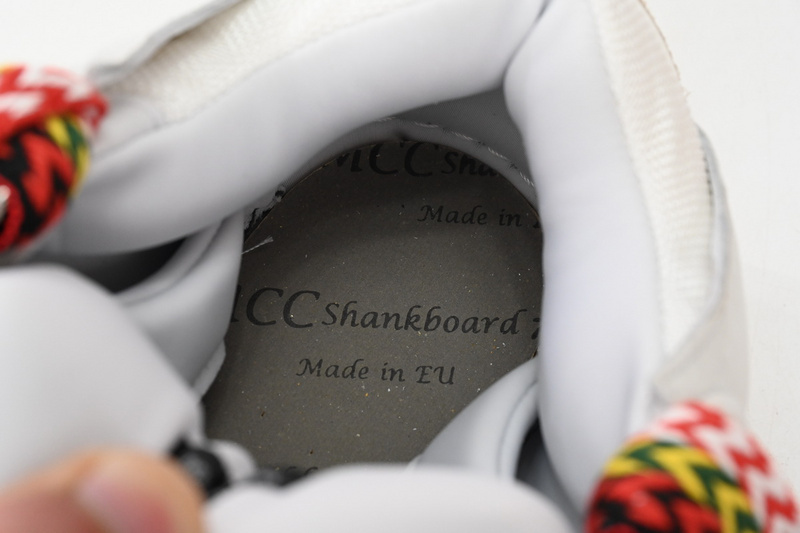 Lanvin Leather Curb White Ivory FM-SKRK11-DRAG-A2000