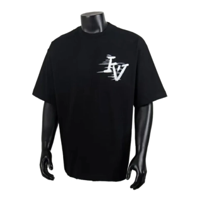 Louis Vuitton Graphic Cotton T-Shirt-6030# 01