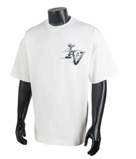 Louis Vuitton Graphic Cotton T-Shirt-6030#