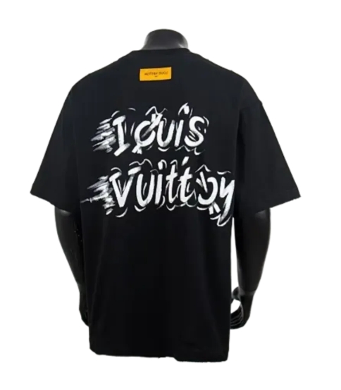 Louis Vuitton Graphic Cotton T-Shirt-6030#