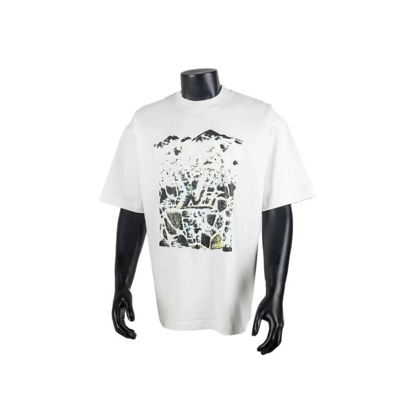 Louis Vuitton Velvet Jacquard Short-Sleeved T-Shirt-6003#