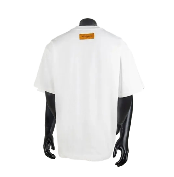 Louis Vuitton Velvet Jacquard Short-Sleeved T-Shirt-6003#