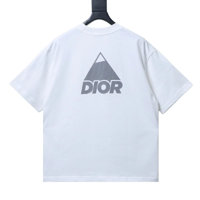 Dior Triangle Logo Oversized T-shirt 01