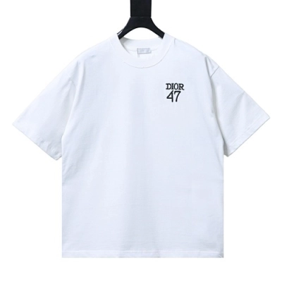 Dior Collegiate Varsity Script '47' T-shirt 01