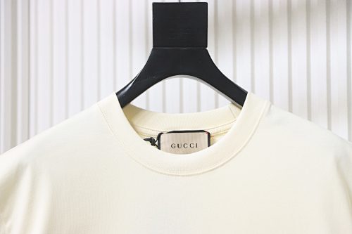 Gucci Dog Print  T-Shirt