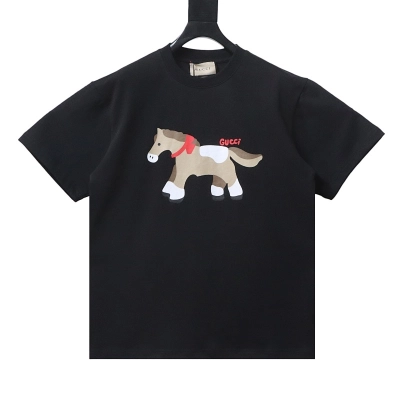 Gucci Horse Graphic T-Shirt 01
