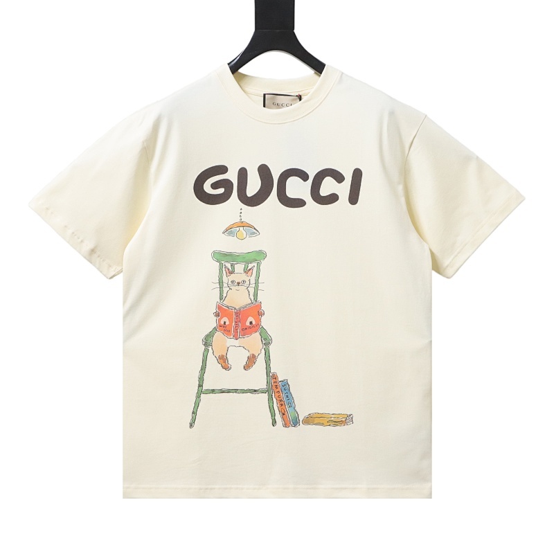 Gucci  Cat Print T-Shirt