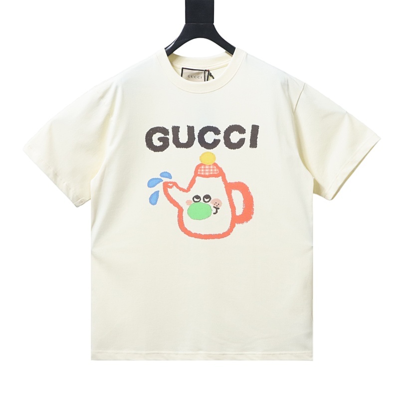 Gucci Teapot Print Oversized T-Shirt