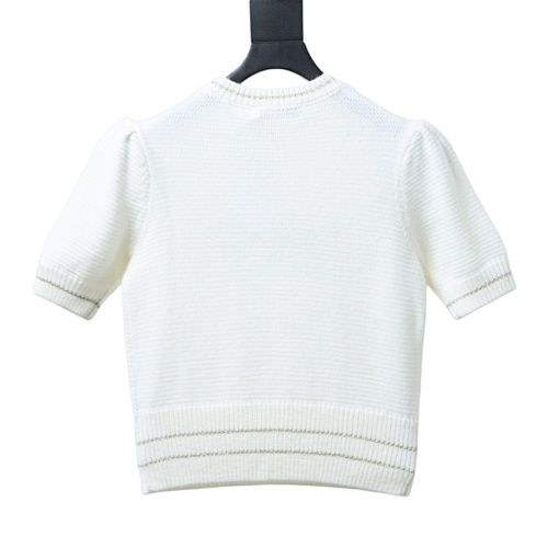 Dior Short-Sleeved Knit Top