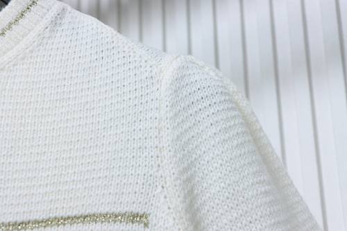 Dior Short-Sleeved Knit Top