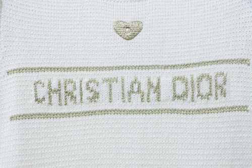 Dior Short-Sleeved Knit Top