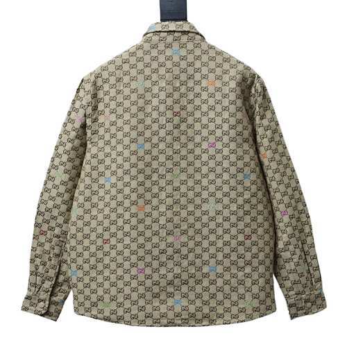 Gucci jacquard  shirt jacket