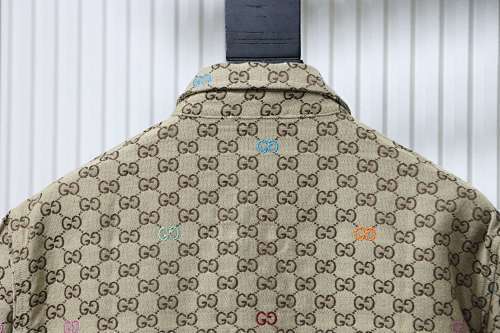 Gucci jacquard  shirt jacket