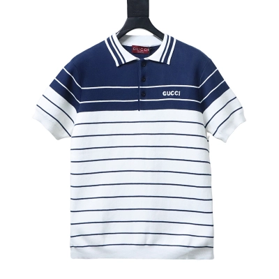 Gucci Striped polo top 01