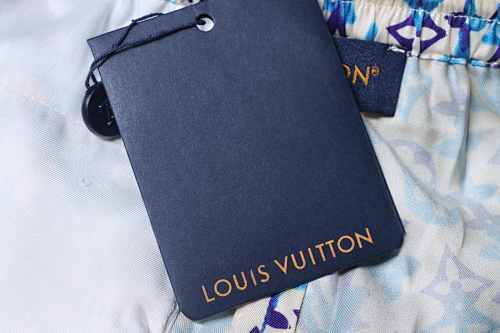 Louis Vuitton Printed Monogram Shorts