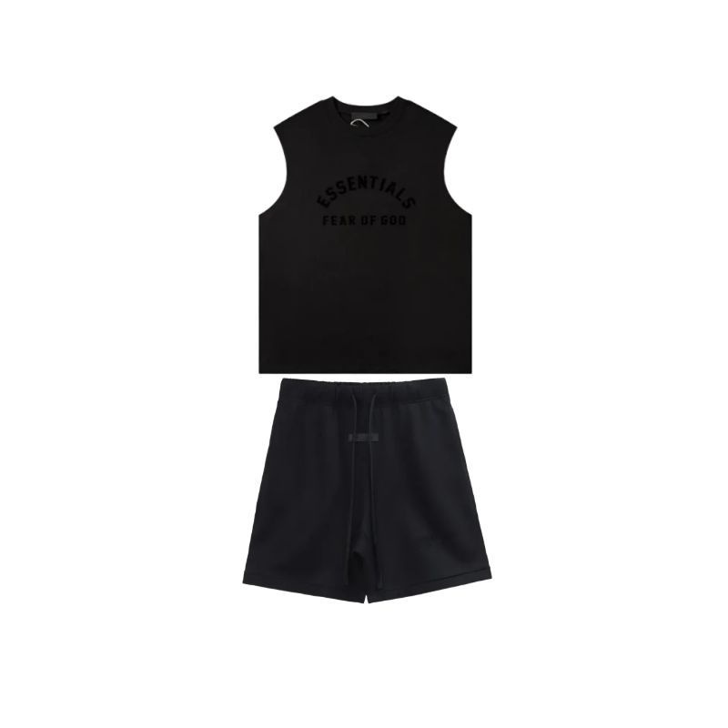 Fear of God Vest-2121#+Fear of God Essentials Shorts