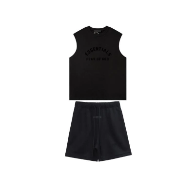 Fear of God Vest-2121#+Fear of God Essentials Shorts 01
