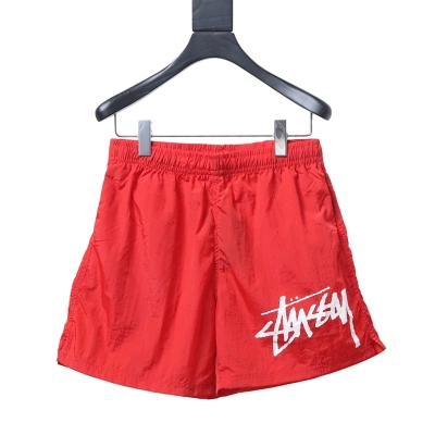 Stussy x Nike Shorts Red 01