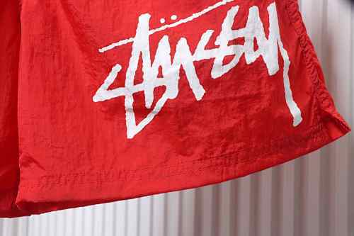 Stussy x Nike Shorts Red