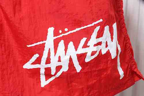 Stussy x Nike Shorts Red