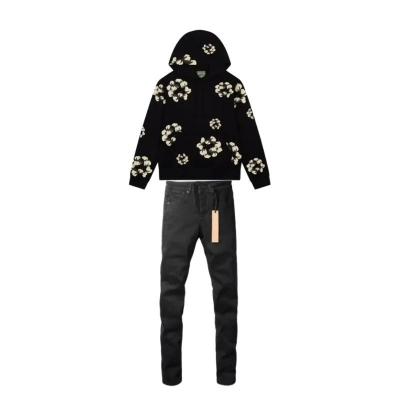 Denim Tears x CPFM Cactus Tears Wreath Hoodie Black+Ksubi Jeans PK 3004 01