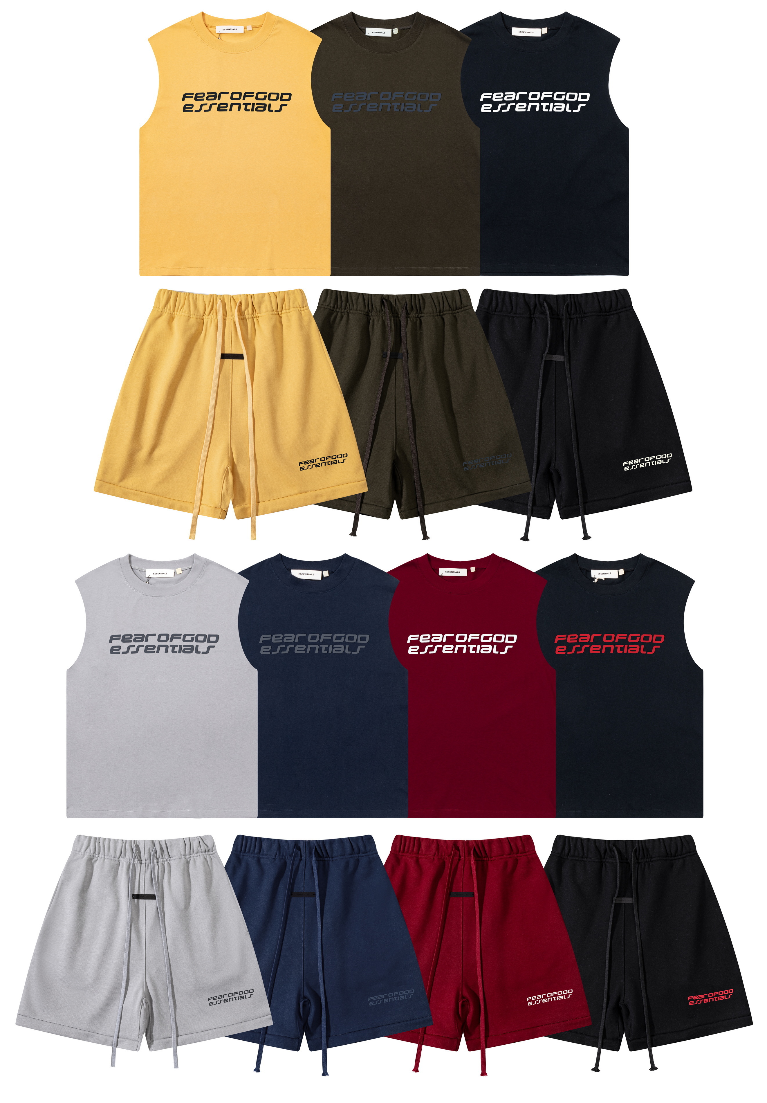 Fear of God Vest Set-2186#