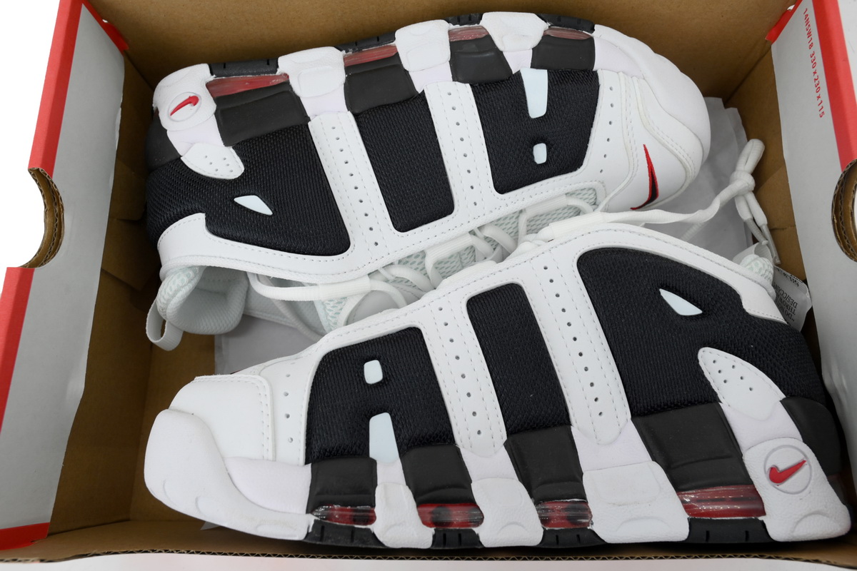 Nike Air More Uptempo Low 'Black and White'  FZ3055-105 
