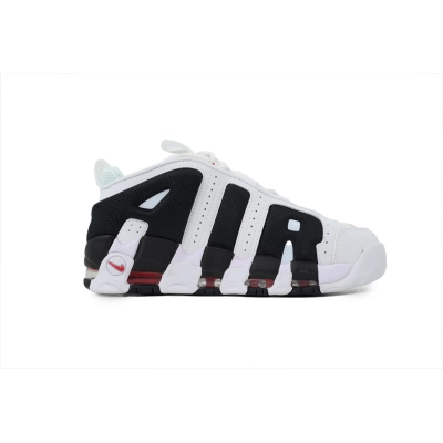 Nike Air More Uptempo Low 'Black and White'  FZ3055-105  02