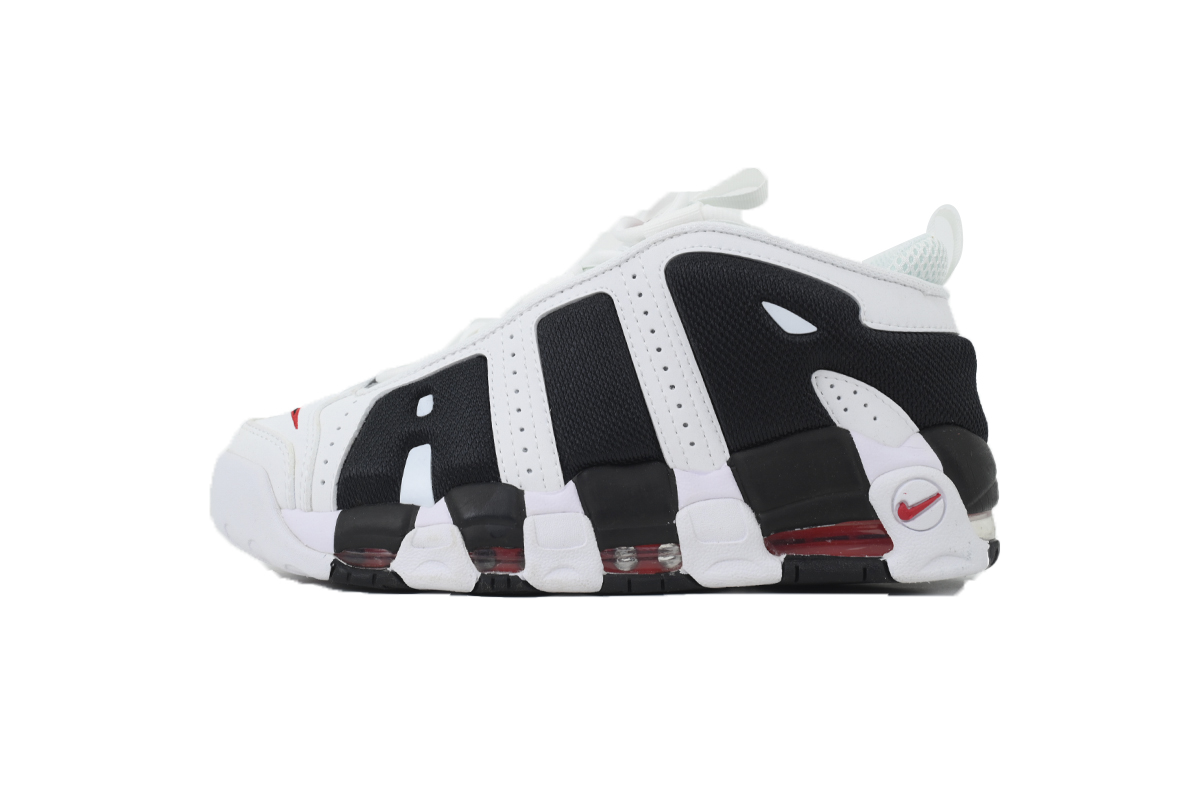 Nike Air More Uptempo Low 'Black and White'  FZ3055-105 