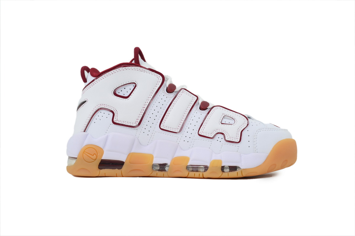 Nike Air More Uptempo GS 'White Team Red Gum' FJ2846-100 