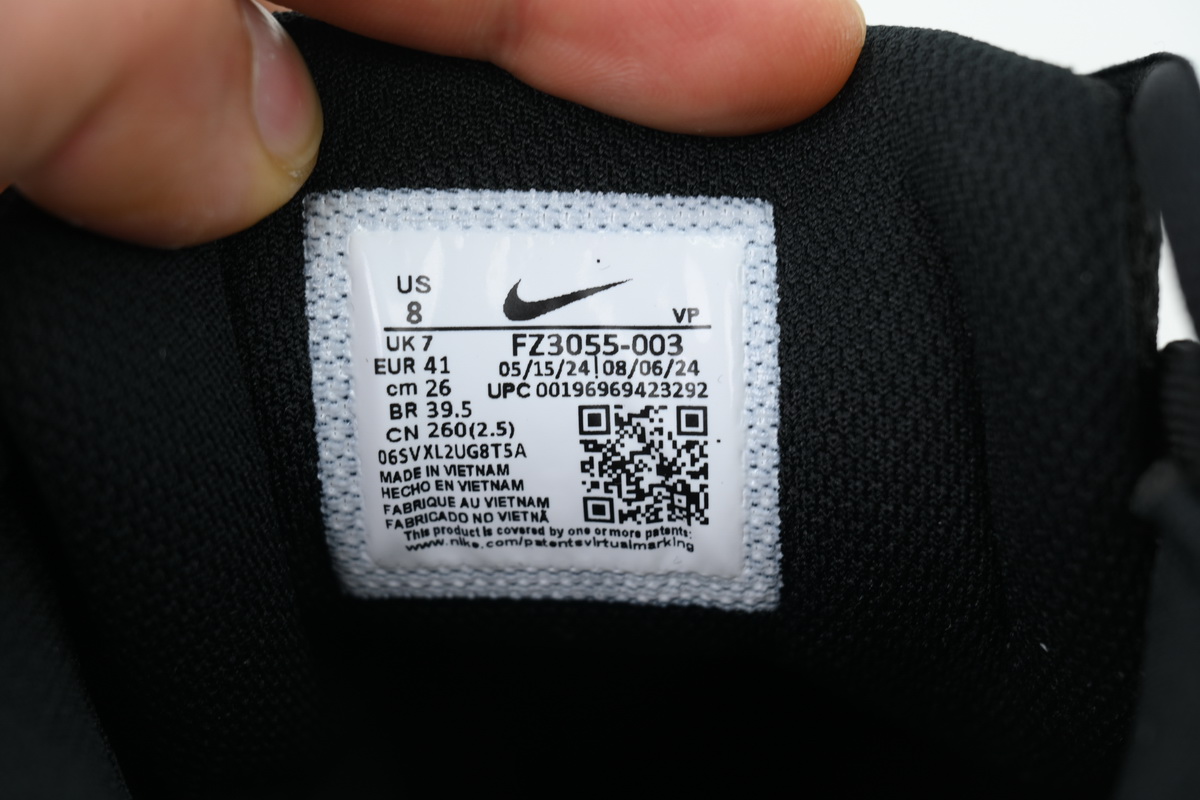 Nike Air More Uptempo Low 'Black Gum'  FZ3055-003