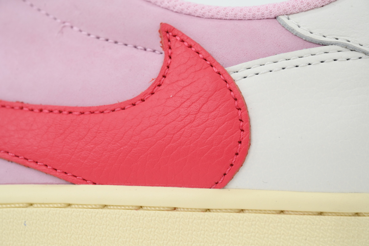 PK God Batch Travis Scott x Air Jordan 1 Retro Low OG 'Sail Tropical Pink' IQ7604-101